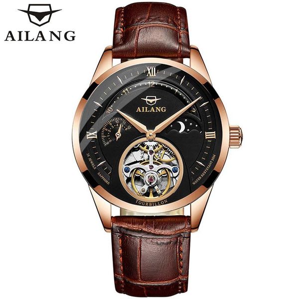 wristwatches ailang fashion business relogio masculino waterproof mens watches automatic tourbillon skeleton moon phase 8607b, Slivery;brown
wristwatches ailang fashion business relogio masculino waterproof mens watches automatic tourbillon skeleton moon phase 8607b, Slivery;brown
