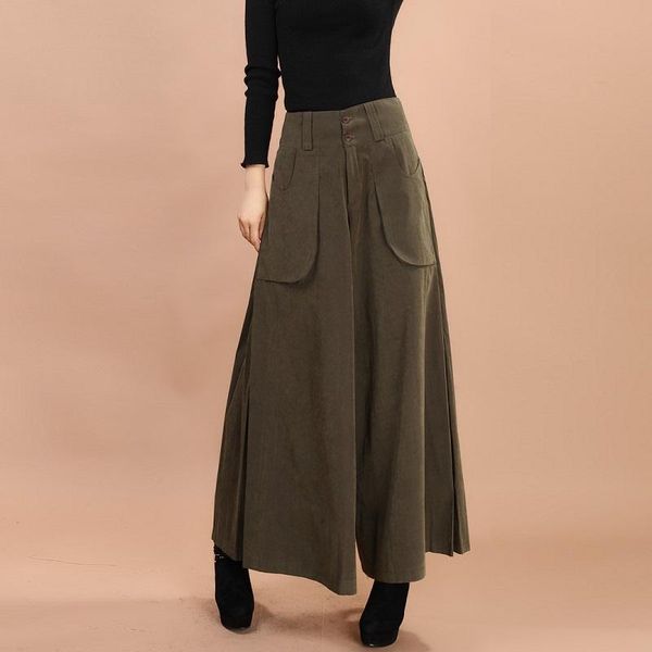 women's pants & capris autumn and winter thickening casual wide leg culottes female trousers plus size feet, Black;white
women's pants & capris autumn and winter thickening casual wide leg culottes female trousers plus size feet, Black;white