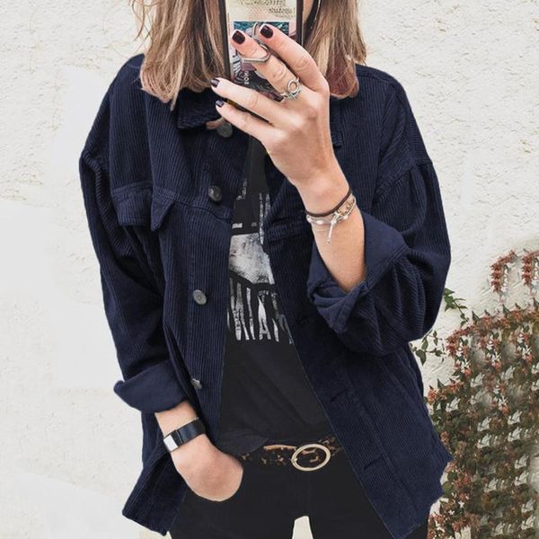 women's jackets winter casual female solid color loose cardigan with pocket lapels long sleeve coat outwear clothes#8, Black;brown
women's jackets winter casual female solid color loose cardigan with pocket lapels long sleeve coat outwear clothes#8, Black;brown