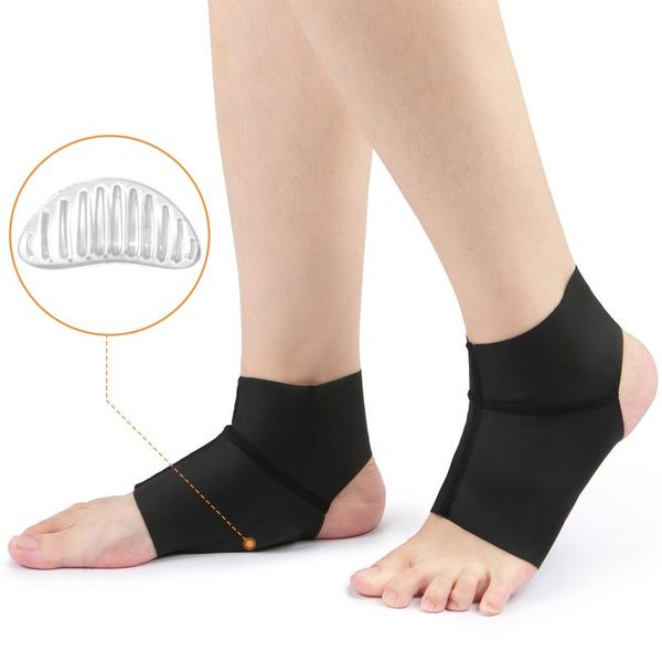 pair compression arch support brace with gel ankle protector flat foot socks cushion pads for pain relief, Blue;black 
pair compression arch support brace with gel ankle protector flat foot socks cushion pads for pain relief, Blue;black