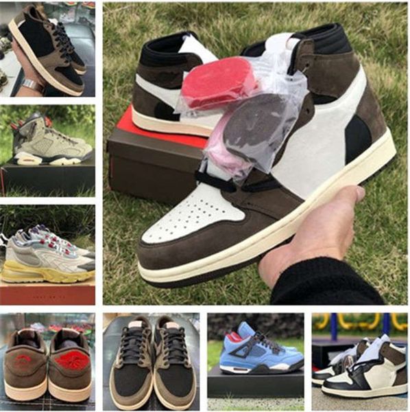 travis x 1s high og ts sp 1 low men 6s basketball shoes sail dark mocha university 4s outdoor sneakers with box, Black
travis x 1s high og ts sp 1 low men 6s basketball shoes sail dark mocha university 4s outdoor sneakers with box, Black