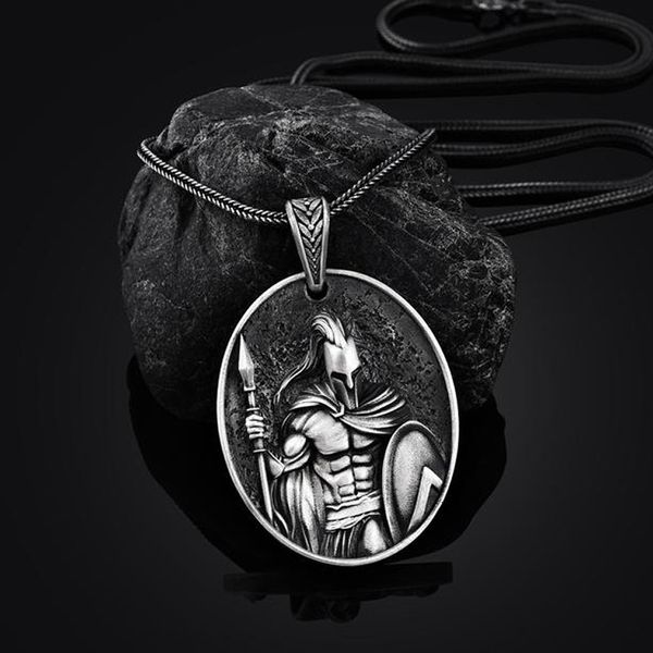 spartan warrior titanium steel necklace long autumn winter hip hop men's sweater chain diy, Silver
spartan warrior titanium steel necklace long autumn winter hip hop men's sweater chain diy, Silver