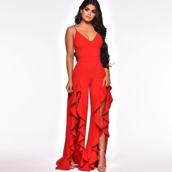 women's jumpsuits & rompers dressmecb 2021 spaghetti strap women jumpsuit sleeveless loose summer one piece bodysuit, Black;white
women's jumpsuits & rompers dressmecb 2021 spaghetti strap women jumpsuit sleeveless loose summer one piece bodysuit, Black;white