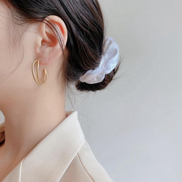 hoop & huggie fashion open earrings chic simple chunky hoops geometry jewelry accessories for girls, Golden;silver
hoop & huggie fashion open earrings chic simple chunky hoops geometry jewelry accessories for girls, Golden;silver