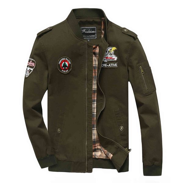 fashion jacket men's fall 2021 military clothing large german air force casual coat, Black;brown
fashion jacket men's fall 2021 military clothing large german air force casual coat, Black;brown