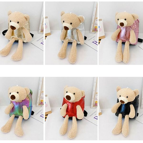 backpack j60d cute cartoon plush bear kids backpacks stuffed animal toddler toy for boys and girls outdoor traveling kindergarten
backpack j60d cute cartoon plush bear kids backpacks stuffed animal toddler toy for boys and girls outdoor traveling kindergarten
