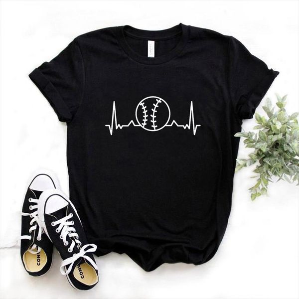 heartbeat print and women men t shirt cotton casual womens funny lady yong girl tee 6 color a 1080, White;black
heartbeat print and women men t shirt cotton casual womens funny lady yong girl tee 6 color a 1080, White;black