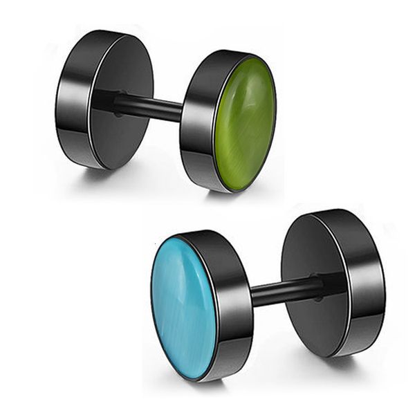 studs earrings posalina is not allergic barbell cat's eye fashion dumbbell black street trendy jewelry, Golden;silver
studs earrings posalina is not allergic barbell cat's eye fashion dumbbell black street trendy jewelry, Golden;silver