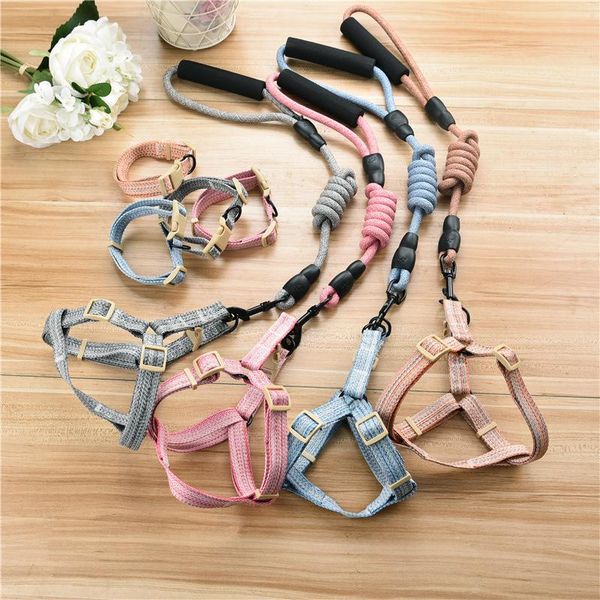 dog collars & leashes personalized harness adjustable pet collar small large vest traction rope set outdoor walking supplies
dog collars & leashes personalized harness adjustable pet collar small large vest traction rope set outdoor walking supplies