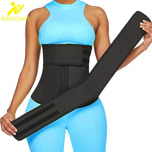 women's shapers ningmi waist trainer belt women sweat sauna slimming for weight loss body shaper modeling strap fitness trimmer cincher, Black;white
women's shapers ningmi waist trainer belt women sweat sauna slimming for weight loss body shaper modeling strap fitness trimmer cincher, Black;white