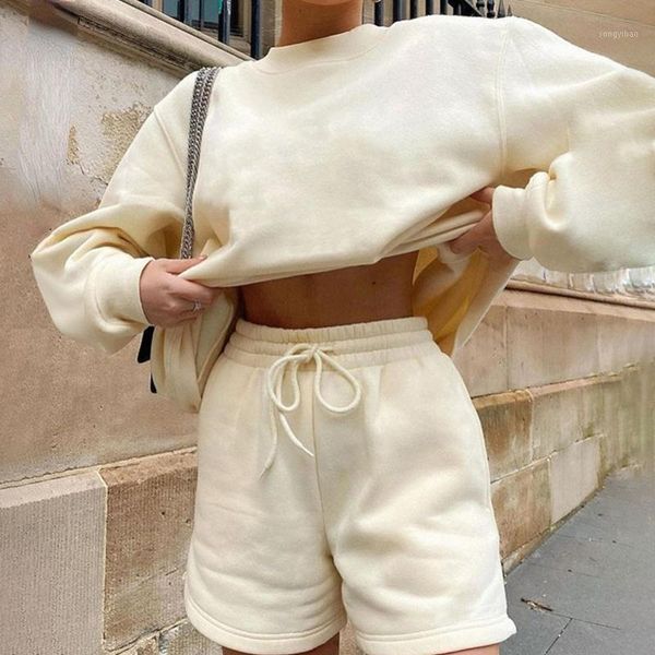 women's tracksuits casual fashion 2 pieces set sweatshirt and shorts sets for women solid loungewear athleisure outfits autumn 2021, Gray
women's tracksuits casual fashion 2 pieces set sweatshirt and shorts sets for women solid loungewear athleisure outfits autumn 2021, Gray