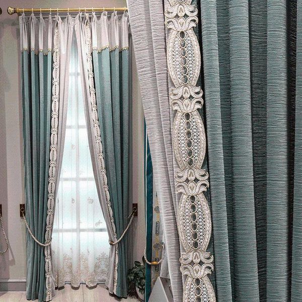 curtain & drapes chenille seamless splicing living room shading finished product custom sunshade bedroom bay window american luxury
curtain & drapes chenille seamless splicing living room shading finished product custom sunshade bedroom bay window american luxury