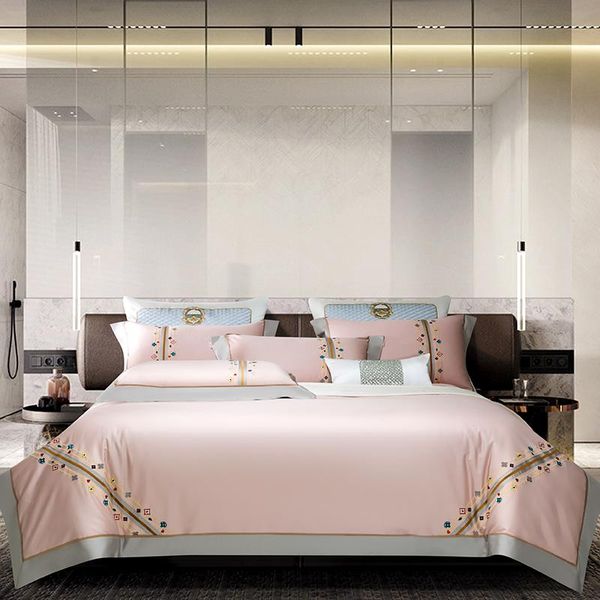 bedding sets luxury pink 1000tc egyptian cotton embroidery set king size duvet cover flat/fitted sheet pillowcases 4/7pcs
bedding sets luxury pink 1000tc egyptian cotton embroidery set king size duvet cover flat/fitted sheet pillowcases 4/7pcs