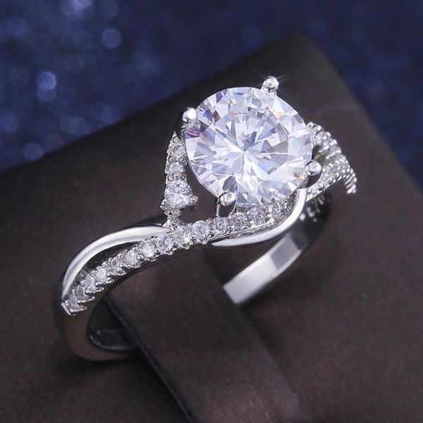 wedding rings caoshi delicate silver color for women 4 prong solitaire round cubic zirconia fashion jewelry, Slivery;golden
wedding rings caoshi delicate silver color for women 4 prong solitaire round cubic zirconia fashion jewelry, Slivery;golden