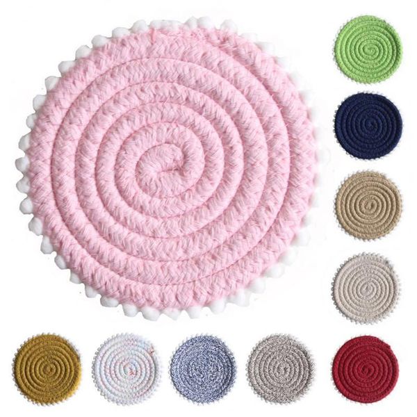 mats & pads northern europe macrame cup pad bohemia tablecloth table mat pure handmade cotton braid non-slip insulation for kitchen
mats & pads northern europe macrame cup pad bohemia tablecloth table mat pure handmade cotton braid non-slip insulation for kitchen