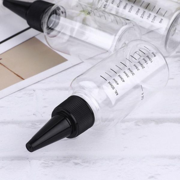 package of 50ml transparent portable travel empty bottles squeezable tip dropper with scale (20pcs/package, random col storage & jars
package of 50ml transparent portable travel empty bottles squeezable tip dropper with scale (20pcs/package, random col storage & jars