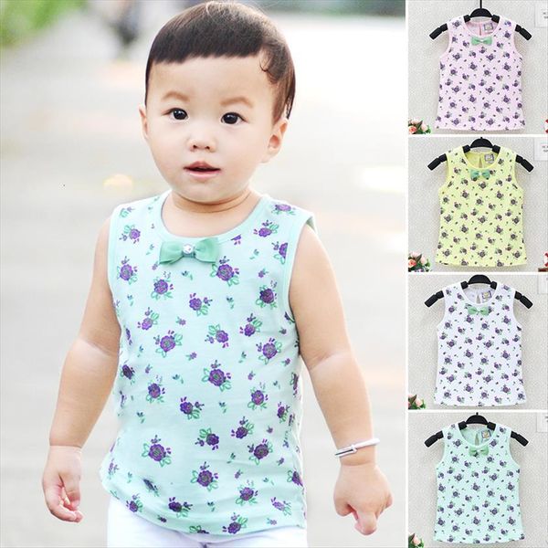 summer pure cotton girls shortless shirts baby printed vests children bowknot o neck underwear sleeveless, White;black
summer pure cotton girls shortless shirts baby printed vests children bowknot o neck underwear sleeveless, White;black