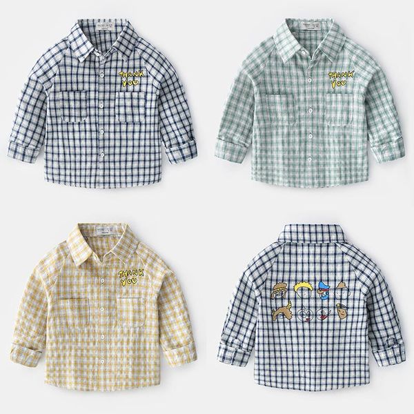 shirts boys plaid shirt spring long sleeve baby's children's casual chic fashion blouse, White;black
shirts boys plaid shirt spring long sleeve baby's children's casual chic fashion blouse, White;black