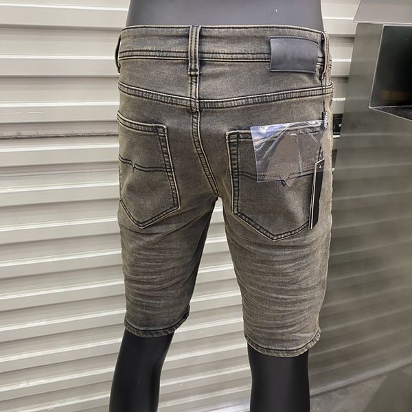 fashion designer mens jeans increase waist perfect fit button replace metal silica gel cotton shorts, Blue
fashion designer mens jeans increase waist perfect fit button replace metal silica gel cotton shorts, Blue