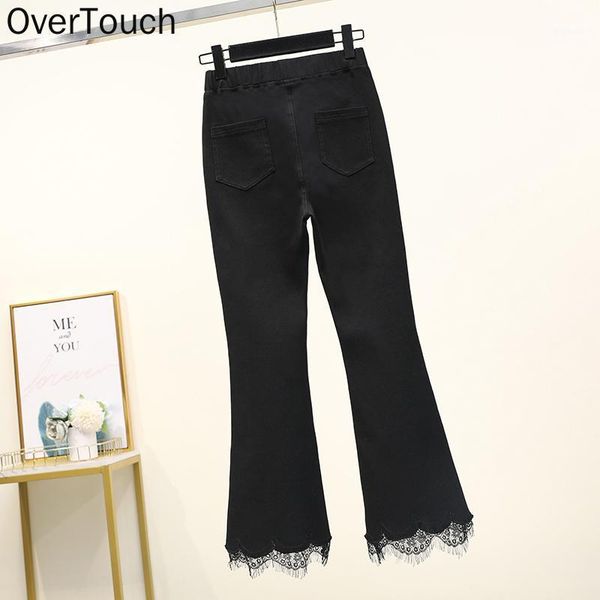 women's pants & capris plus size women flare high waist lace female elastic slacks solid fashion trousers oversize 5xl 2021, Black;white
women's pants & capris plus size women flare high waist lace female elastic slacks solid fashion trousers oversize 5xl 2021, Black;white
