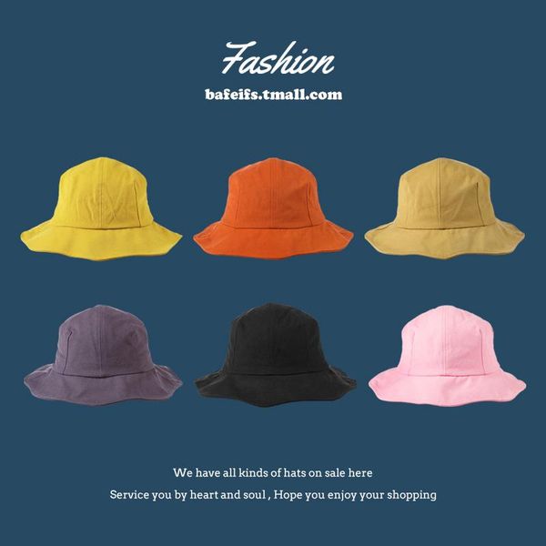 stingy brim hats bucket hat female summer korean fashion fresh all-matching japanese style basin small spring and autumn sunshade, Blue;gray
stingy brim hats bucket hat female summer korean fashion fresh all-matching japanese style basin small spring and autumn sunshade, Blue;gray