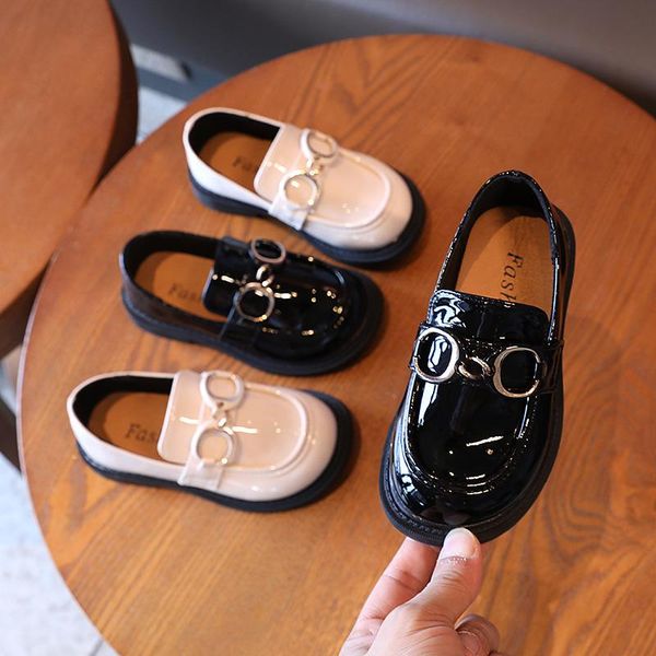 flat shoes autumn girls leather children loafers metal buckle design black kids for little girl student flats shoe, Black;grey
flat shoes autumn girls leather children loafers metal buckle design black kids for little girl student flats shoe, Black;grey