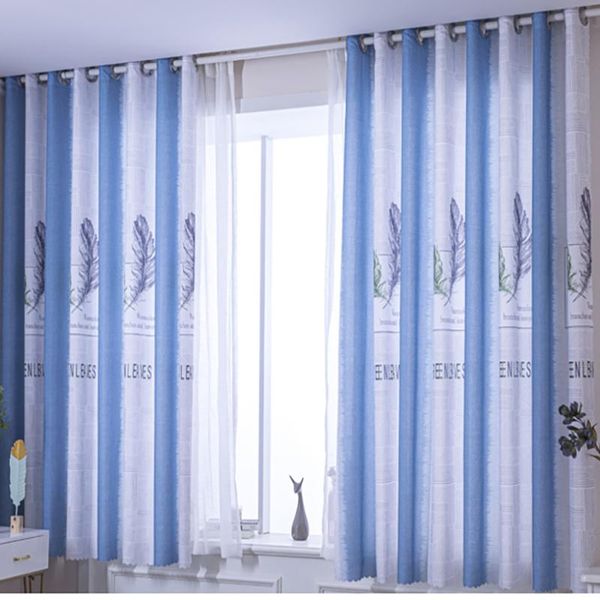 blackout curtains punch-easy install splicing short plant leaves living room bedroom window treatments drapes curtain &
blackout curtains punch-easy install splicing short plant leaves living room bedroom window treatments drapes curtain &