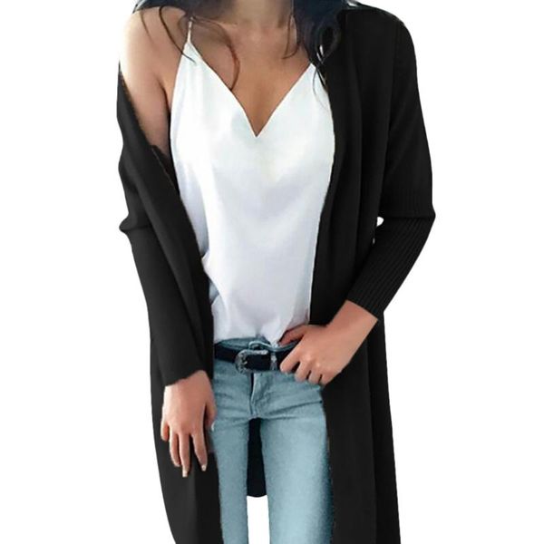 women's sweaters casual long sleeve knitted sweater women warm winter oversize solid pockets open front coat chaqueta mujer, White;black
women's sweaters casual long sleeve knitted sweater women warm winter oversize solid pockets open front coat chaqueta mujer, White;black