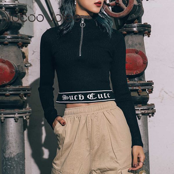 jocoo jolee women fashion cropped knitted casual long sleeve zipper turtleneck sweater vintage streetwear pullover harajuku 210619, White;black
jocoo jolee women fashion cropped knitted casual long sleeve zipper turtleneck sweater vintage streetwear pullover harajuku 210619, White;black