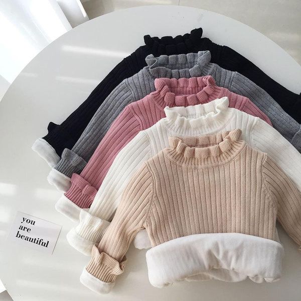 pullover winter baby padded jumper knitted bottoming shirt girls thickened warm underwear children's cotton sweater, Blue
pullover winter baby padded jumper knitted bottoming shirt girls thickened warm underwear children's cotton sweater, Blue