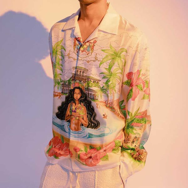 casablanca hawaiian oasis island lazy landscape shirt kamehameha king satin long sleeve men, White;black
casablanca hawaiian oasis island lazy landscape shirt kamehameha king satin long sleeve men, White;black