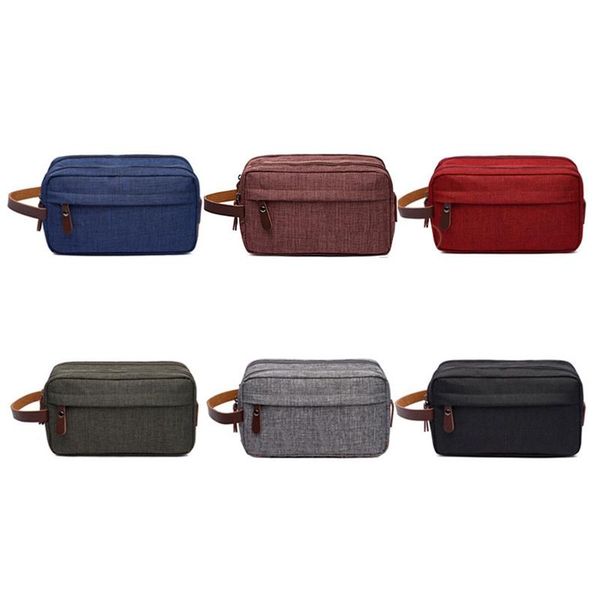 cosmetic bags & cases casual canvas bag with leather handle travel men wash shaving women toiletry storage waterproof toilet organizer ba
cosmetic bags & cases casual canvas bag with leather handle travel men wash shaving women toiletry storage waterproof toilet organizer ba