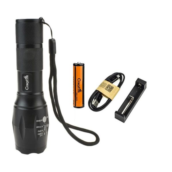 super bright 5 mode 2000lm cree xm-t6 led torch zoomable hunting lantern lamp with18650 rechargeable battery +charger flashlights torches
super bright 5 mode 2000lm cree xm-t6 led torch zoomable hunting lantern lamp with18650 rechargeable battery +charger flashlights torches