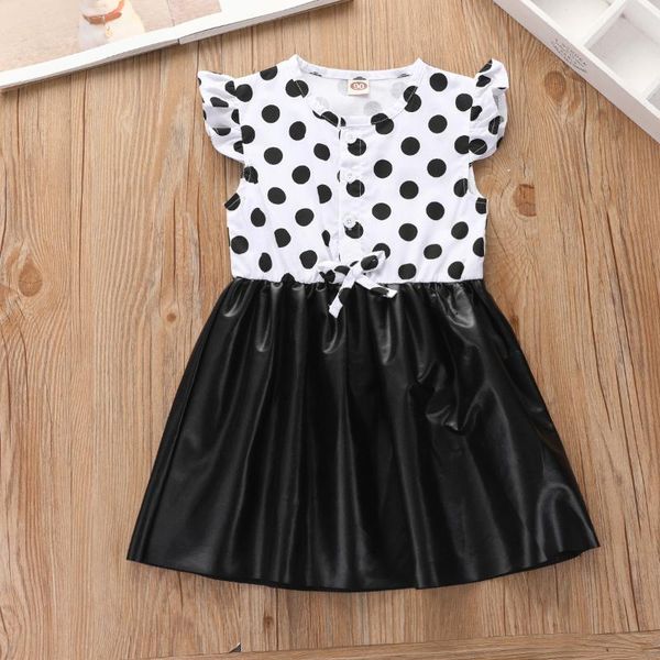 sweet little girl summer ruffles sleeve dress fashion polka dot button down leather stitching a-line princess girl's dresses, Red;yellow
sweet little girl summer ruffles sleeve dress fashion polka dot button down leather stitching a-line princess girl's dresses, Red;yellow