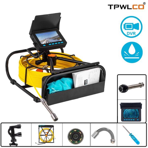4.3inch dvr snake video pipe surveillance 10/20/30/40/50m underwater drain sewer inspection system ip cameras
4.3inch dvr snake video pipe surveillance 10/20/30/40/50m underwater drain sewer inspection system ip cameras