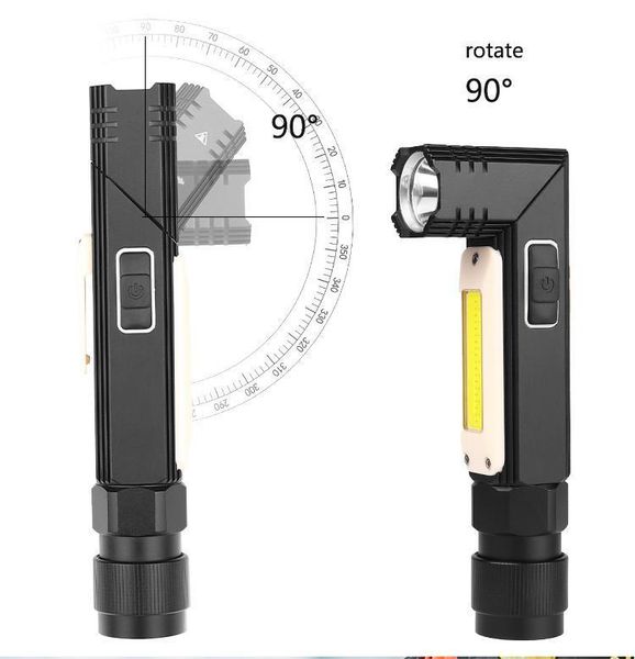 xpg+cob red white light 90 degree adjustable usb charging working flashlights torches
xpg+cob red white light 90 degree adjustable usb charging working flashlights torches