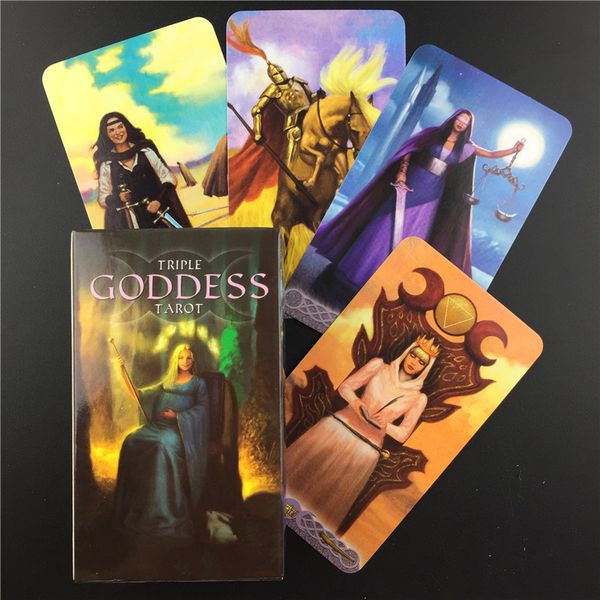 triple goddess cards with pdf guidance oracles card divination fate full english tarot deck board game for adult
triple goddess cards with pdf guidance oracles card divination fate full english tarot deck board game for adult