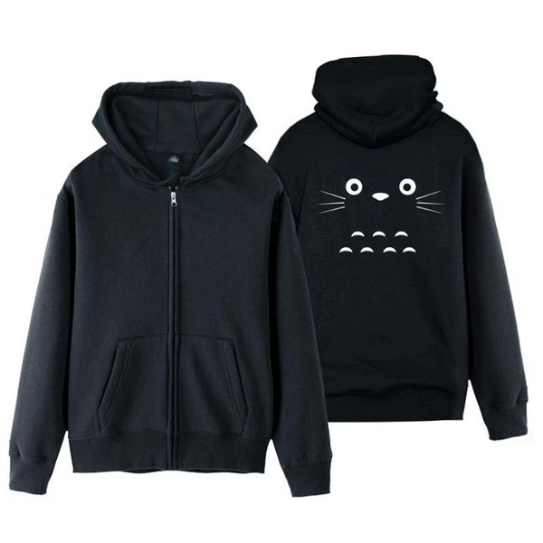 women's jackets my neighbor totoro japan cartoon woman girl coat full zip hoodie fleece hooded jacket autumn winter couple clothes ziia, Black;brown
women's jackets my neighbor totoro japan cartoon woman girl coat full zip hoodie fleece hooded jacket autumn winter couple clothes ziia, Black;brown