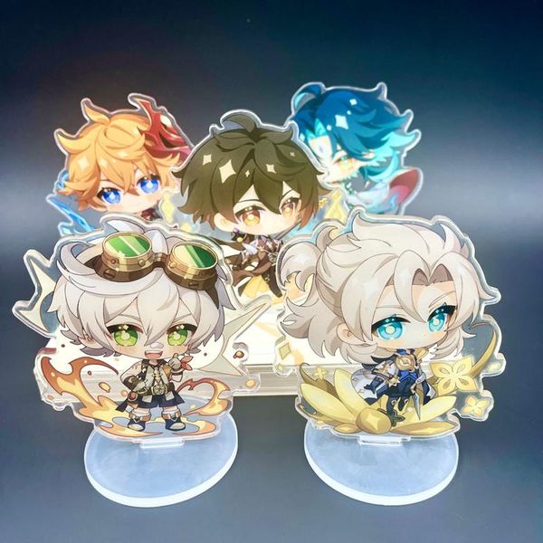 keychains game genshin impact kaedehara kazuha kamisato ayaka cosplay stand plate standing figure acrylic character model desk decoration, Silver
keychains game genshin impact kaedehara kazuha kamisato ayaka cosplay stand plate standing figure acrylic character model desk decoration, Silver
