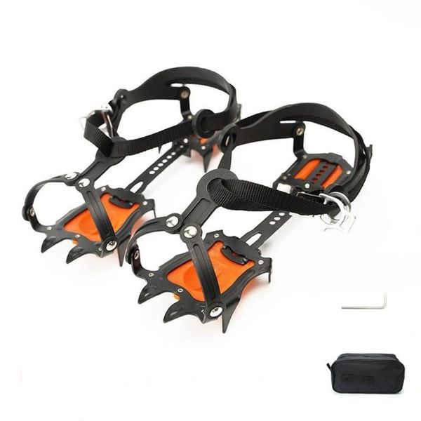 cords, slings and webbing 10 teeth steel ice gripper spike for shoes anti slip climbing hiking snow spikes crampons cleats grips boots cover
cords, slings and webbing 10 teeth steel ice gripper spike for shoes anti slip climbing hiking snow spikes crampons cleats grips boots cover