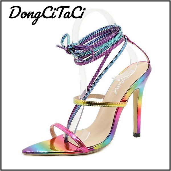 sandals dongcitaci women's summer open toe shoes woman multi cross strap sandales women high heel 35-42, Black
sandals dongcitaci women's summer open toe shoes woman multi cross strap sandales women high heel 35-42, Black