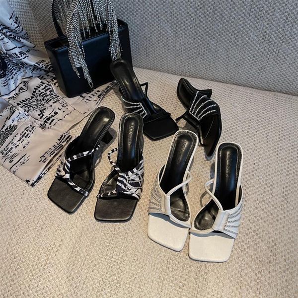 glitter slides slippers casual fretwork heels shoes low square toe slipers women heeled mules jelly luxury thin 2021 high rome r, Black
glitter slides slippers casual fretwork heels shoes low square toe slipers women heeled mules jelly luxury thin 2021 high rome r, Black