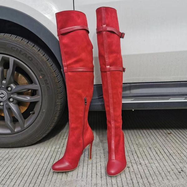 boots olomm craft woman on knee stiletto boots high heels round toe 5 colors personalize female shoe color lk0z, Black
boots olomm craft woman on knee stiletto boots high heels round toe 5 colors personalize female shoe color lk0z, Black