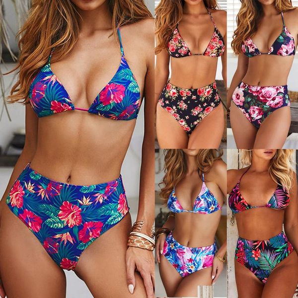 women's swimwear woman swimsuit bikini 2021 push up set bathing suit women print floral beachwear biquini two piece, White;black
women's swimwear woman swimsuit bikini 2021 push up set bathing suit women print floral beachwear biquini two piece, White;black