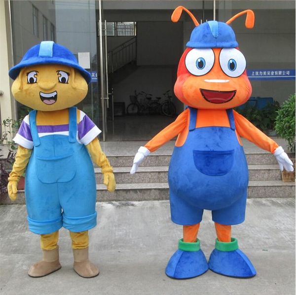 mascot costumes eva material helmet rapid customization ant mascot costumes cartoon apparel, Red;yellow
mascot costumes eva material helmet rapid customization ant mascot costumes cartoon apparel, Red;yellow