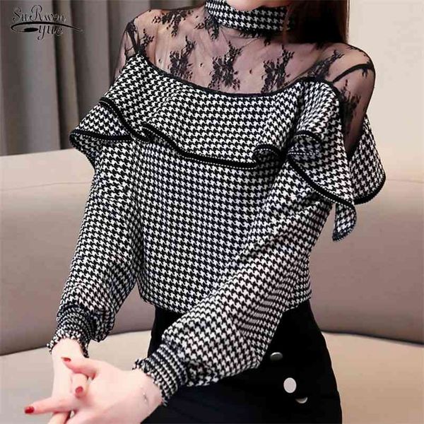 womens and blouses elegant long sleeve shirts women chiffon blouse polka dot stand ladies 2460 210421, White
womens and blouses elegant long sleeve shirts women chiffon blouse polka dot stand ladies 2460 210421, White