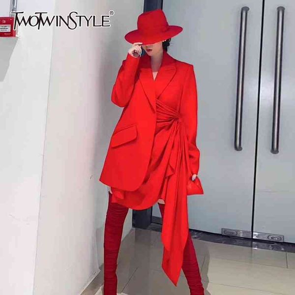 casual irregular blazer for women notched long sleeve korean black coat female autumn fashion clothing 210524, White;black
casual irregular blazer for women notched long sleeve korean black coat female autumn fashion clothing 210524, White;black