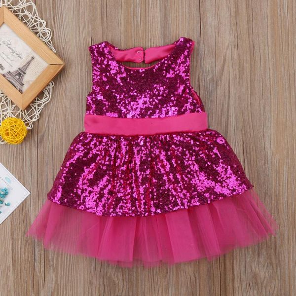 cute summer sleeveless kids baby girls sequins lace dress bithday party backless bowknot sundress girl's dresses, Red;yellow
cute summer sleeveless kids baby girls sequins lace dress bithday party backless bowknot sundress girl's dresses, Red;yellow