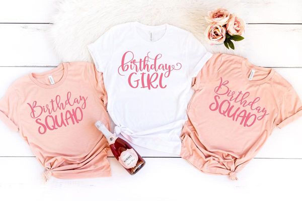 birthday girl squad t shirt women casual pink print t-shirts 100% cotton o neck fashion aesthetic party short sleeve tees women's t-shi, White
birthday girl squad t shirt women casual pink print t-shirts 100% cotton o neck fashion aesthetic party short sleeve tees women's t-shi, White