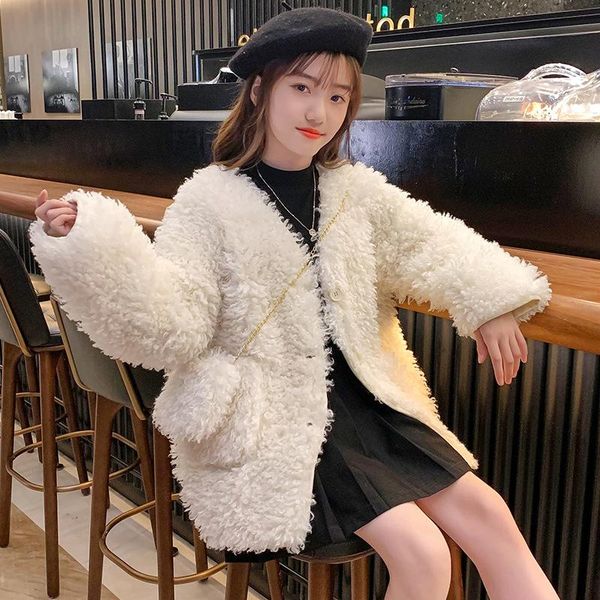 jackets girls autumn/winter 2021 jacket foreign style baby fur wool sweater children winter lamb coat, Blue;gray
jackets girls autumn/winter 2021 jacket foreign style baby fur wool sweater children winter lamb coat, Blue;gray